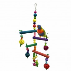 Parrot Ladder Toy Parrot Climbing Swing Stand For Parrots Biting Climbing