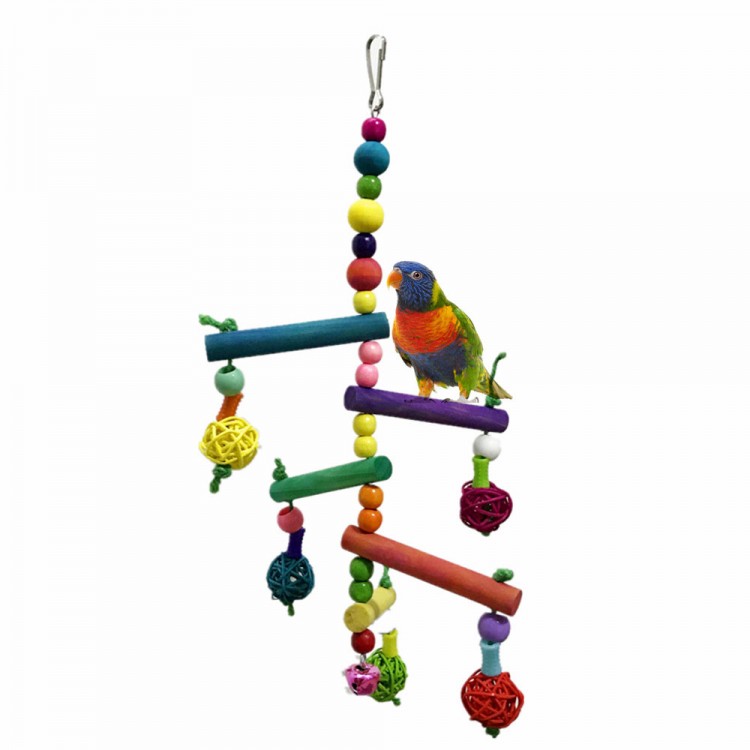 Parrot Ladder Toy Parrot Climbing Bird Cages For Parakeets