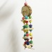 40cm Colorful Pet Bird Chewing Toy Parrot Cage Block Natural Wood For Parakeet Swing Bird Parrot Toy