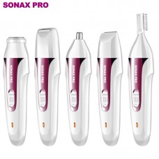  5 In1 Washable Lady Shaver Epilator Rechargeable Face Remover Hair Removal Mini Bikini Line Trimmer