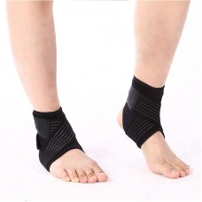 Breathable Elastic Ankle Brace Protector Adjustable Bandage Ankle Support Pad Football Basketball