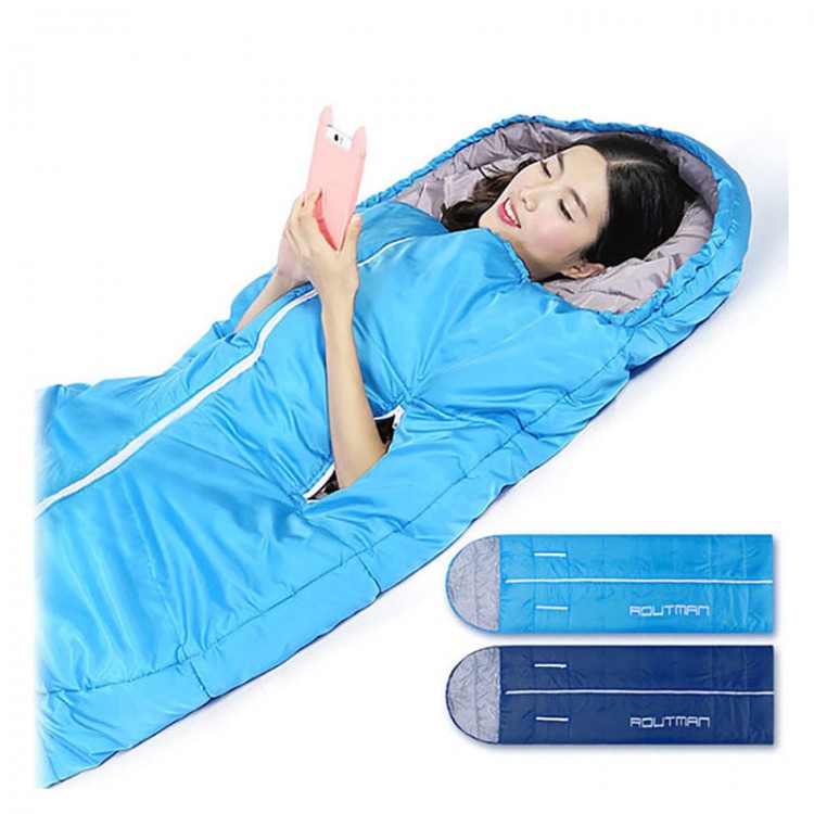 UltraLight Adult Sleeping Bag Blanket Waterproof For Outdoor Camping