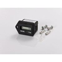 DC4.5-90V Resettable Hour Meter with LCD Display For Marine ATV Motorcycle Snowmobile Boat Tractor