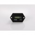 DC4.5-90V Resettable Hour Meter with LCD Display For Marine ATV Motorcycle Snowmobile Boat Tractor