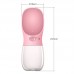 Cup Puppy Dog Cat Pet Drinking Water Bottle Travel Outdoor Portable Feeder 350ML