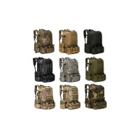 55L Molle Outdoor Military Tactical Backpack Bag Camping Hiking Trekking Backpack