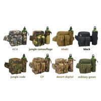 Men Tactical Military Belt Waist Pack Hiking Sport Travel Water Bottle Belt Fanny Pack Military Waist Pouch 