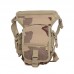 Outdoor Tactical Military Drop Leg Bag Panel Utility Waist Belt Pouch Bag Travel Outdoor Sports  