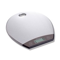 5kg/1g Digital Kitchen Scale Hanging Design Stainless Steel Kitchen Scale For Food Round Shape