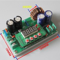 Adjustable 400W CC CV DC-DC Step Down Converter Power Supply Module LCD Driver