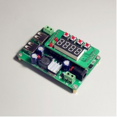 DC-DC Buck Voltage Converter 36V 3A Adjustable Digital Step Down Voltage Regulator CC CV USB2.0 Port