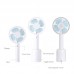 Portable Handheld Mini Fan Hand Hold Fan 2000mah Battery USB Rechargeable For Home Office