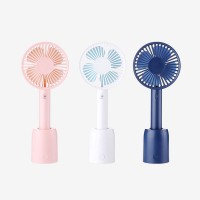 Portable Handheld Mini Fan Hand Hold Fan 2000mah Battery USB Rechargeable For Home Office