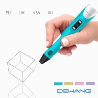 3D Printing Pen Crafting Doodle Drawing Arts Printer LCD Display + 9m PLA Printing Filament
