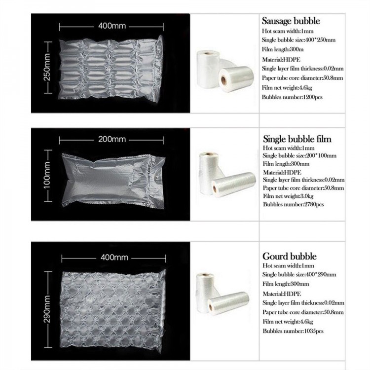 110V/220V Air Pillow Cushion Bubble Wrap Maker WiAIR1000 Machine