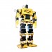 17DOF Biped Robot Humanoid Anthropomorphic Combat Battle Robot Height 38cm for DIY Robotics Assembled