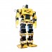 17DOF Biped Robot Humanoid Anthropomorphic Combat Battle Robot Height 38cm for DIY Robotics Assembled