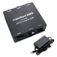 USB DMX512 LED light DMX-Stage Signal Isolation Amplifiers AMP Splitter 1 in 4 Out