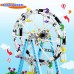 Friends Amusement Park 447pcs 3 Figures Assemble Playground Set Building Block Set      