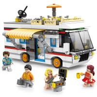 3 In 1 Vacation Getaways Children’s Toy Camper Yacht Summer Home 662pcs Blocks