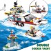 3 In 1 Vacation Getaways Children’s Toy Camper Yacht Summer Home 662pcs Blocks