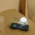 QI Wireless Charger with A Mini Mushroom Night Lamp with USB Cable For iPhone    