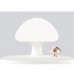 QI Wireless Charger with A Mini Mushroom Night Lamp with USB Cable For iPhone    