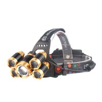 6000Lumens Head Light Rechargeable T6 LED Headlamp Torch Lamp w/AC Charger Car Charger    