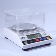 600g x 0.01g Precision Jewelry Scale Digital Scale Kitchen Scale Lab Weigh + Wind Shield APTP457B