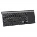 2.4G Wireless Keyboard Mini Slim Keyboard with Touchpad High Sensitivity For TV Box Laptop