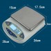 500G x 0.001g High Precision Electronic Balance Scale + Windshield For Lab Jewelry Accuracy 1mg