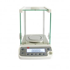 220g/0.0001g High Accuracy Lab Analytical Balance Temperature Compensation Balance Scale USB 220V