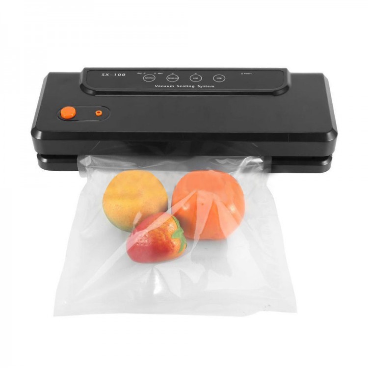 SX100 Automatic Electric Vacuum Sealer Fresh Food Bag Packing Machine
