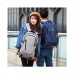 Anti-Theft Backpack USB Charging Port Rucksack USB Laptop Backpack School Bag Travel + USB Cable