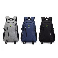 Anti-Theft Backpack USB Charging Port Rucksack USB Laptop Backpack School Bag Travel + USB Cable