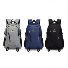 Anti-Theft Backpack USB Charging Port Rucksack USB Laptop Backpack School Bag Travel + USB Cable