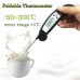 Foldable Digital Food Thermometer Cooking BBQ Meat Turkey Jam Probe Temperature Sensor