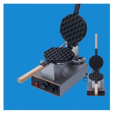 220V Electric Egg Cake Oven Stainless Steel Egg Waffle Maker QQ Egg Waffle Maker 50℃-250℃