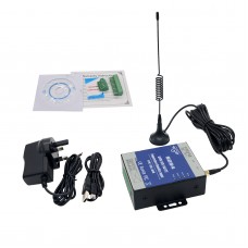 S264 GSM SMS GPRS Remote Control SMS 4G Temperature Humidity Monitoring Data Logger Alarm System