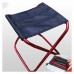 Foldable Fishing Chair Aluminum Alloy Folding Chair Outdoor Fishing Camping Travel Beach BBQ w/Bag