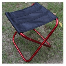 Foldable Fishing Chair Aluminum Alloy Folding Chair Outdoor Fishing Camping Travel Beach BBQ w/Bag