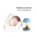 Mini Aroma Humidifier Portable Micro-Landscape Air Humidifier with Light + USB Cable