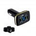 Car TPMS Wireless Tire Pressure Monitoring System 12V Digital Tire Pressure Alarm with Internal Sensor   