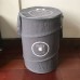  Pop Up Laundry Hamper Foldable Laundry Basket Round Big Bag Zipper Cotton Linen Material