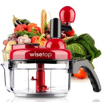 Manual Vegetable Chopper Vegetable Shredder Multi-functional Grinder Veggie Egg Blender for Kitchen