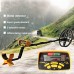 Waterproof Metal Detector Gold Digger Treasure Hunter for Gold Coins Relics GTX500 Yellow