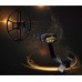 Waterproof Metal Detector Gold Treasure Hunter for Gold Coins Relics ATX580 Black (Small Search Coil)