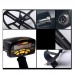 Waterproof Metal Detector Gold Digger Treasure Hunter for Gold Coins Relics Big Search Coil Black