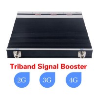 2G 3G 4G Tri Band Signal Booster Mobile Signal Repeater GSM900 DCS1800 4G 2100