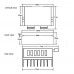 Stepper Motor Driver Controller TB6600 Upgraded 4A 9-42V (Pulse 3-24V) For 42/57 Stepper Motor